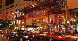 السوق الصيني شارع بيتالينج ماليزيا