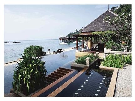 فندق تيلوك دالام في جزيرة بانكور ماليزيا - Teluk Dalam Resort  