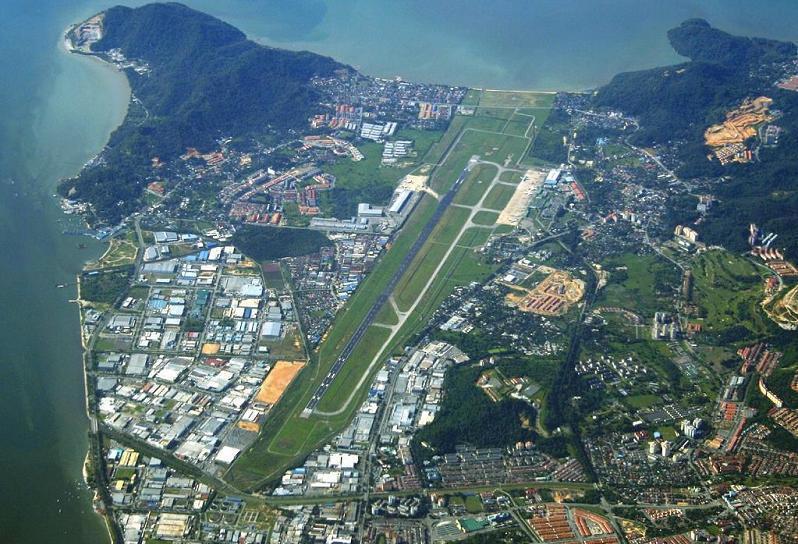 مطار جزيرة بينانج ماليزيا