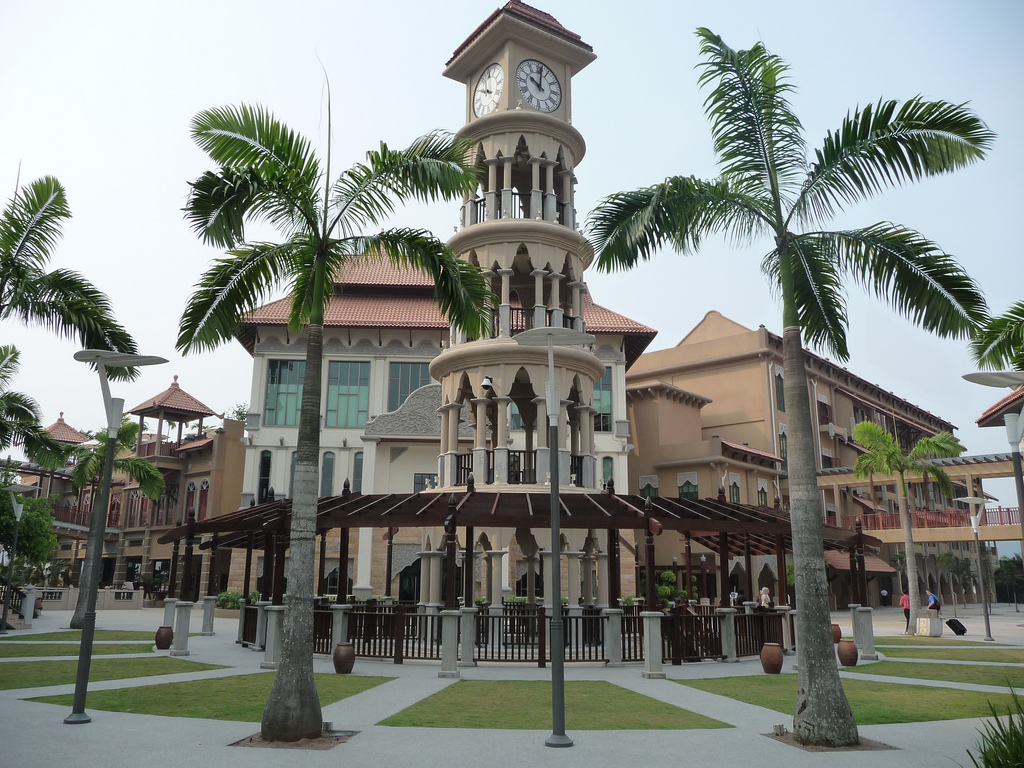 القصر السلطاني بولاية ترينغانو في ماليزيا