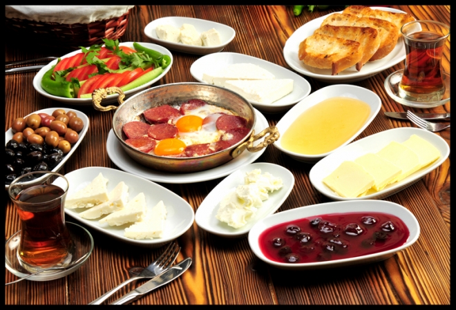الافطار التركي التقليدي 