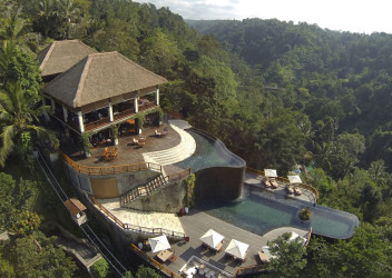 منتجع الحدائق المعلقة في جزيرة بالي  - Hanging Gardens of Bali Resort