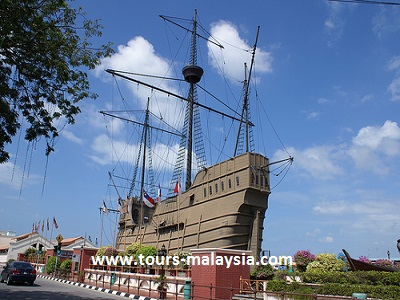 المتحف البحري في مدينة ملاكا ماليزيا